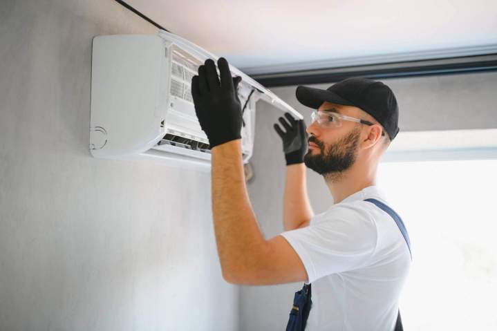 Installation climatiseur Tronget