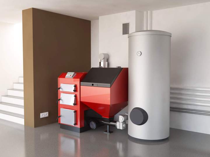 Chauffage biomasse Tronget