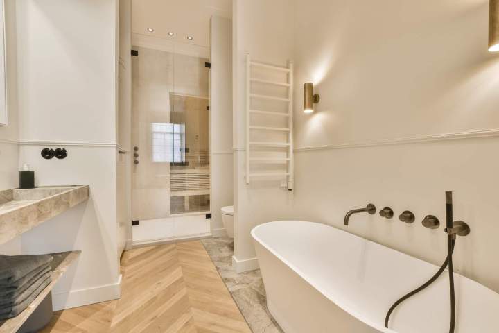 Aménagement salle de bain Tronget